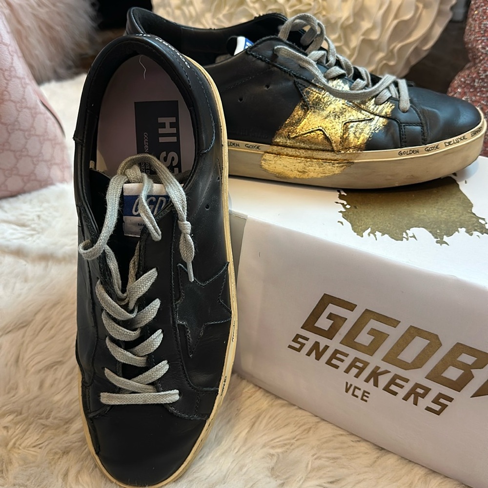 Golden Goode Hi Star Sneakers